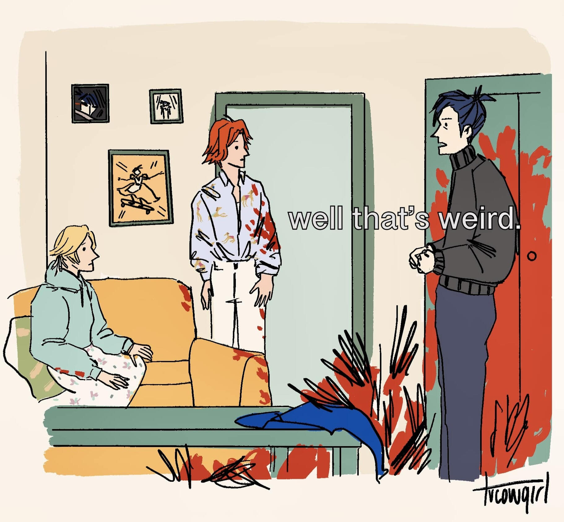 seinfeld comic ending